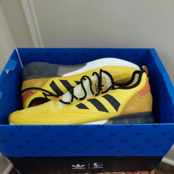 adidas zx 2k boost x ninja yellow